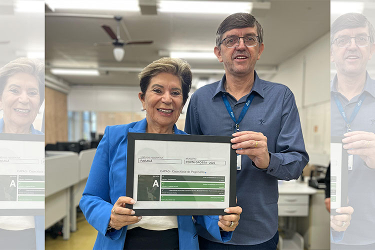 Prefeitura de PG conquista Nota A do Tesouro Nacional pelo 5º ano consecutivo