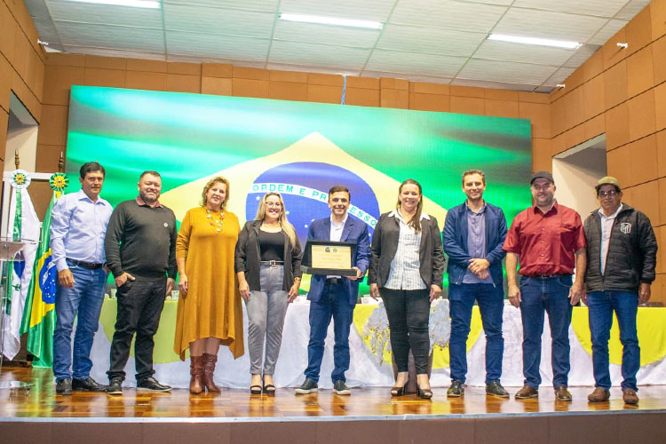 Aliel Machado recebe Título de Cidadão Honorário de Ipiranga