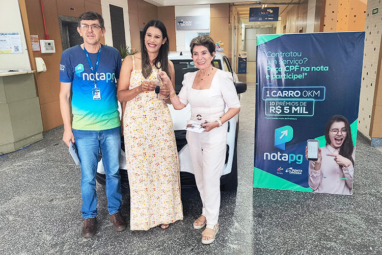 Prefeitura lança Nota PG 2025 com sorteio de carro zero km e prêmios em dinheiro