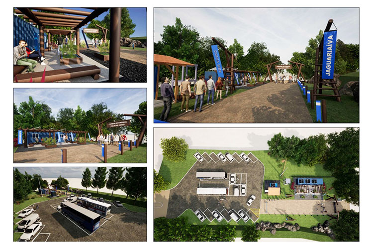 IAT inicia reforma do centro receptivo do Parque Estadual Vale do Codó, em Jaguariaíva