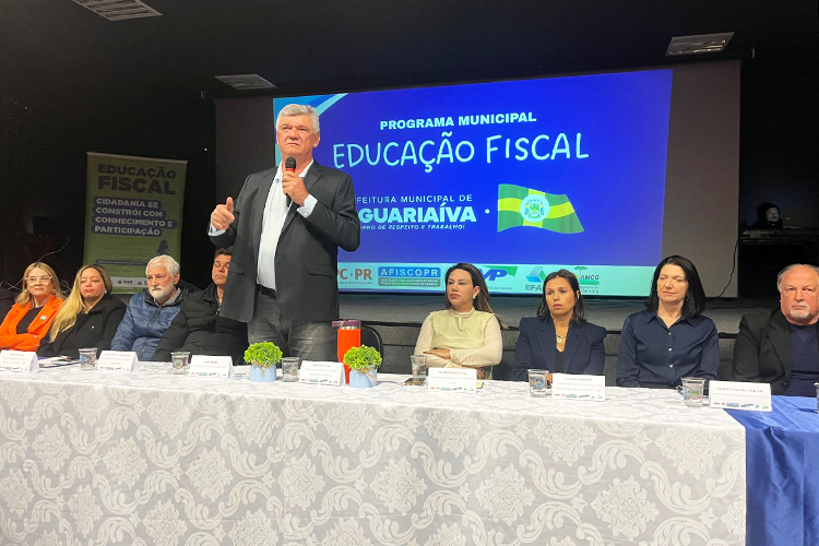 Novo programa em Jaguariaíva promove o fortalecimento da educação fiscal