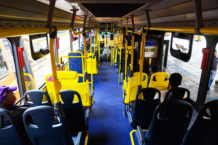 Novo modelo de ônibus entra em circulação no transporte coletivo de PG