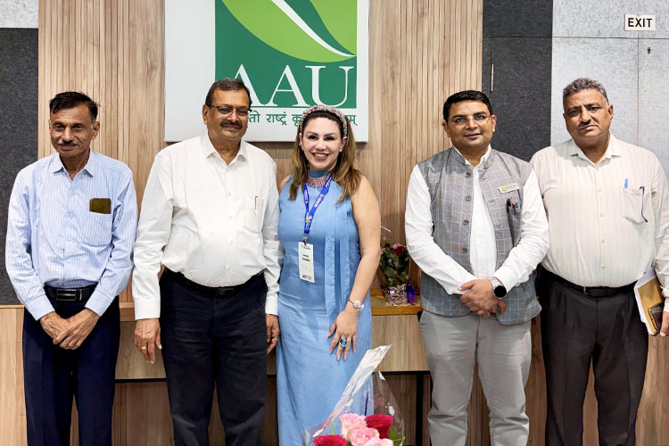 Dayane Sovinski se reúne com lideranças na Índia e avança em novas parcerias para os Campos Gerais