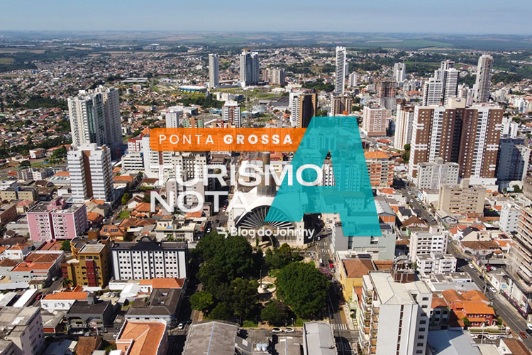 Ponta Grossa está entre os grandes destinos do Brasil com turismo Nota A