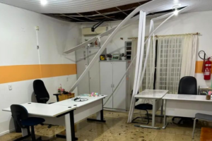 Granizo causa estragos em Carambeí e mobiliza equipes de atendimento