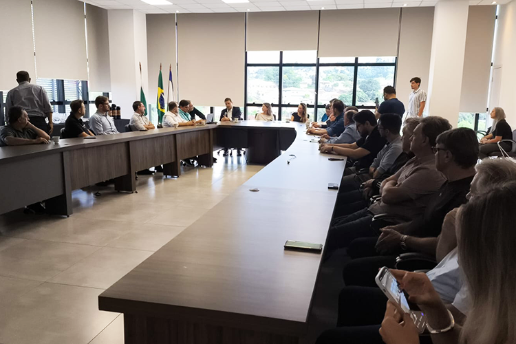 ACIPG recebe Sandro Alex para debater traçado do Contorno Norte