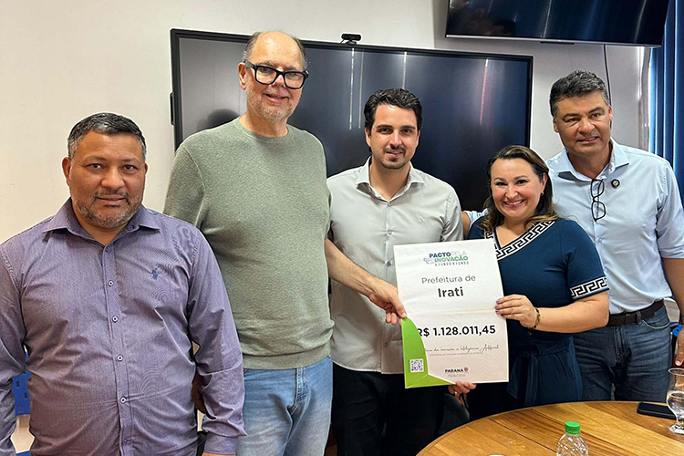 Estado repassa R$ 3,3 milhões para impulsionar inovação em Irati, Prudentópolis e Castro