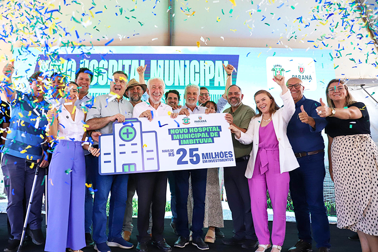 Estado assina ordem de serviço para construção do Hospital de Imbituva